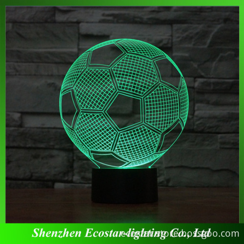 Novelty 3D Led Table Football Night Light